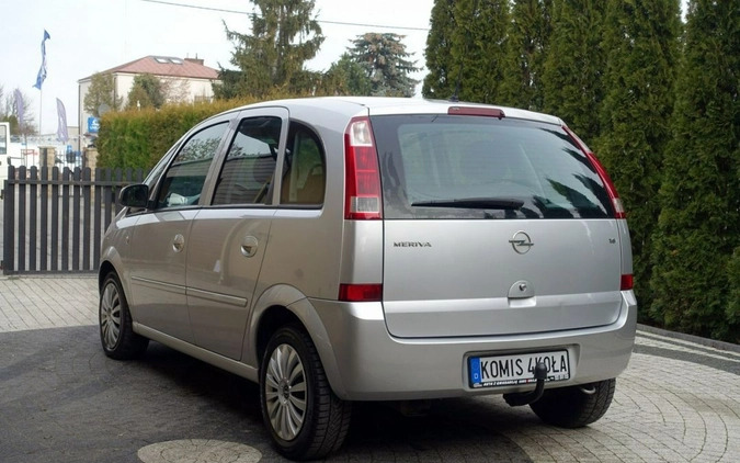 Opel Meriva cena 11900 przebieg: 174000, rok produkcji 2005 z Janów Lubelski małe 154